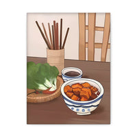 Eat Well Feel Good Style B - Canvas Print