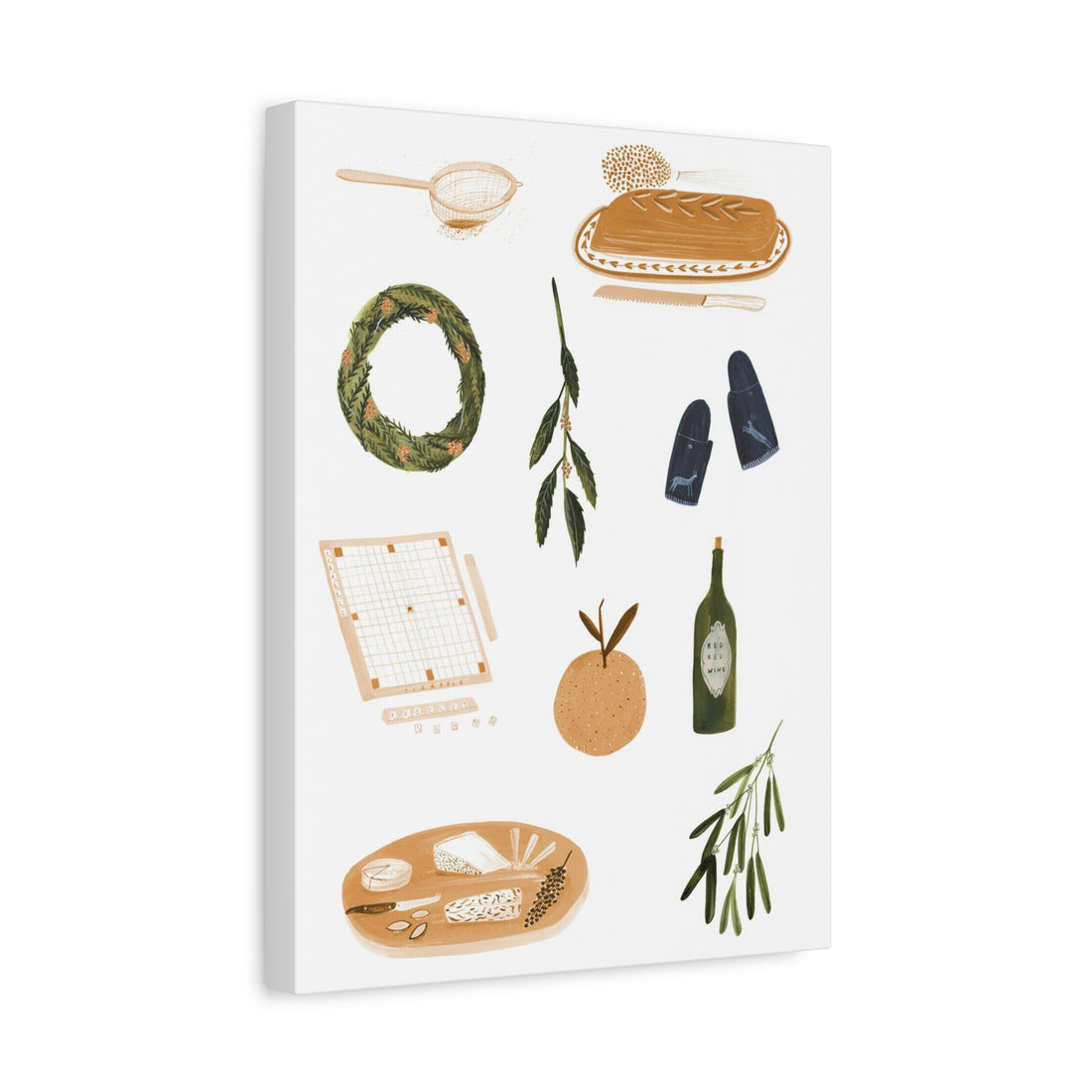Whimsical Kitchen - Canvas Print