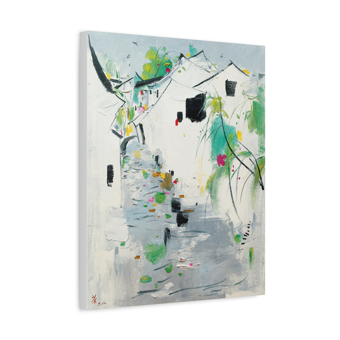 Miss Hometown - Wu Guanzhong - Canvas Print