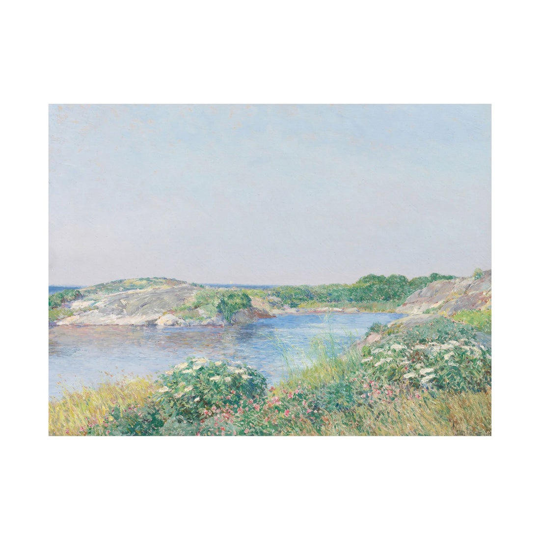 Frederick Childe Hassam - The Little Pond, Appledore - Poster