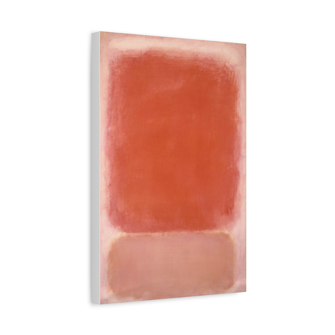 Red and Pink on Pink - Canvas Print