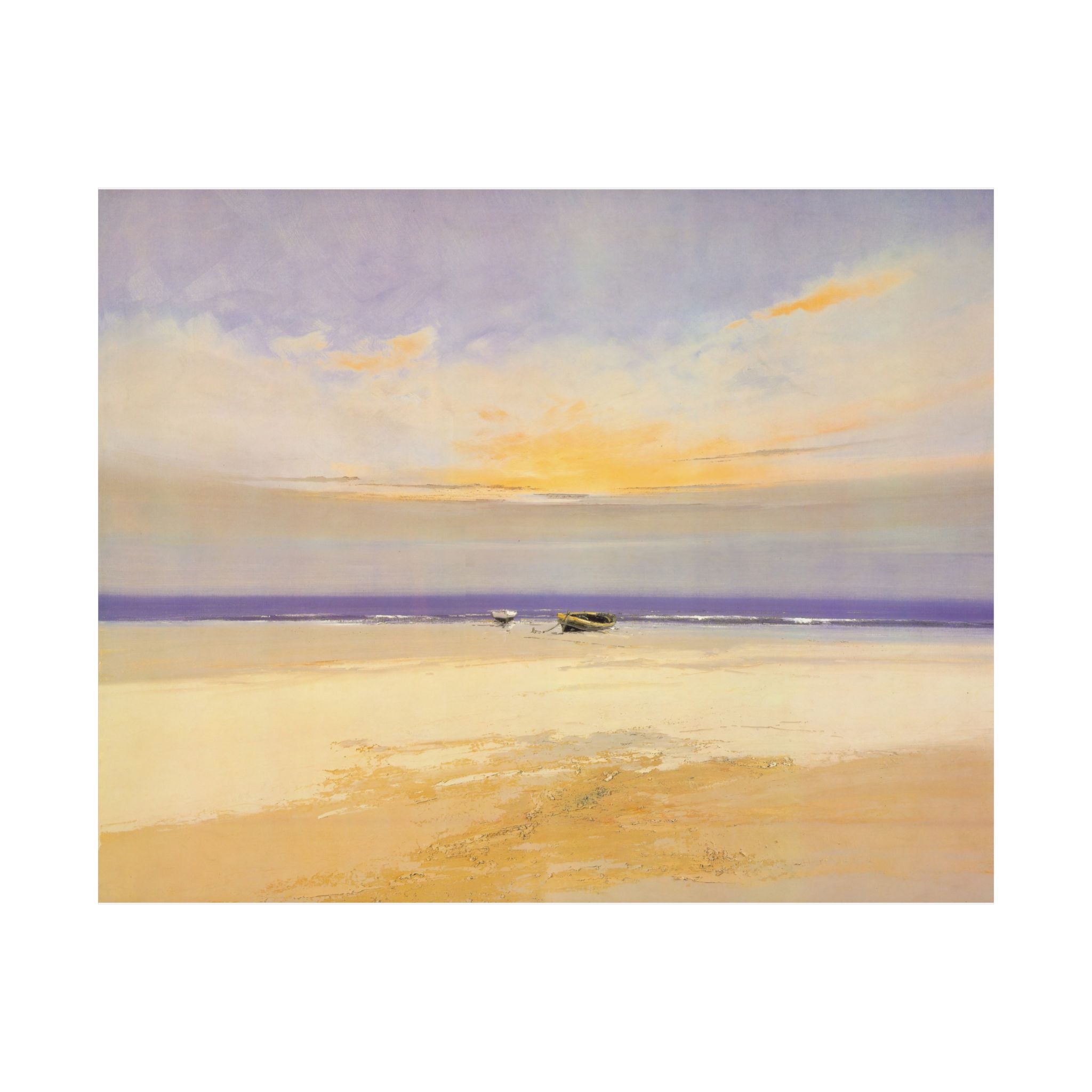 Beach Sunset - Poster – yipaintings