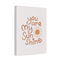 You Are My Sunshine Style C - Canvas Print