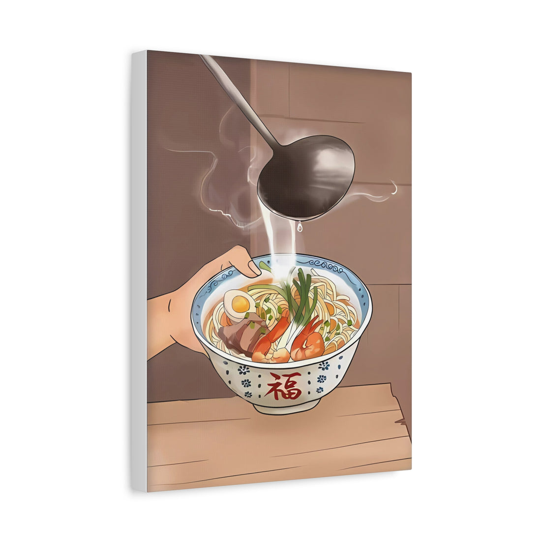 Eat Well Feel Good Style C - Canvas Print