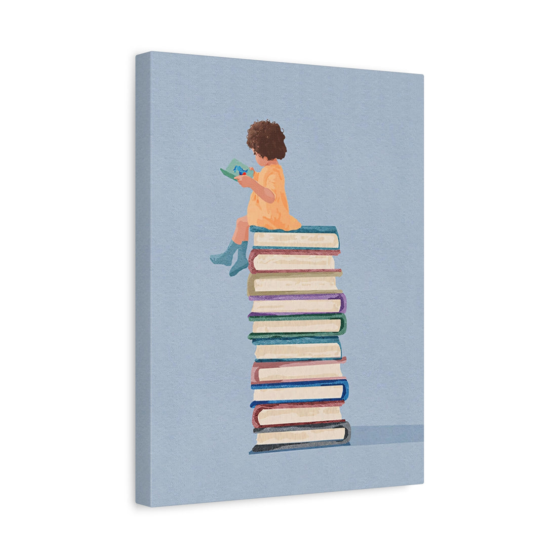 Reading Time Style A - Canvas Print