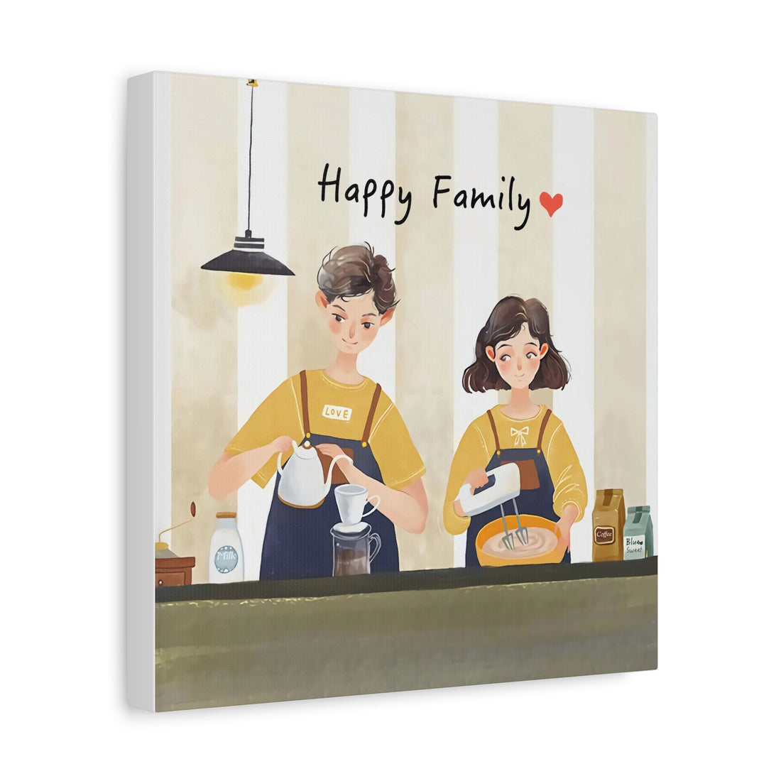 Together Style A - Canvas Print