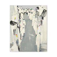 Waterway - Wu Guanzhong - Canvas Print