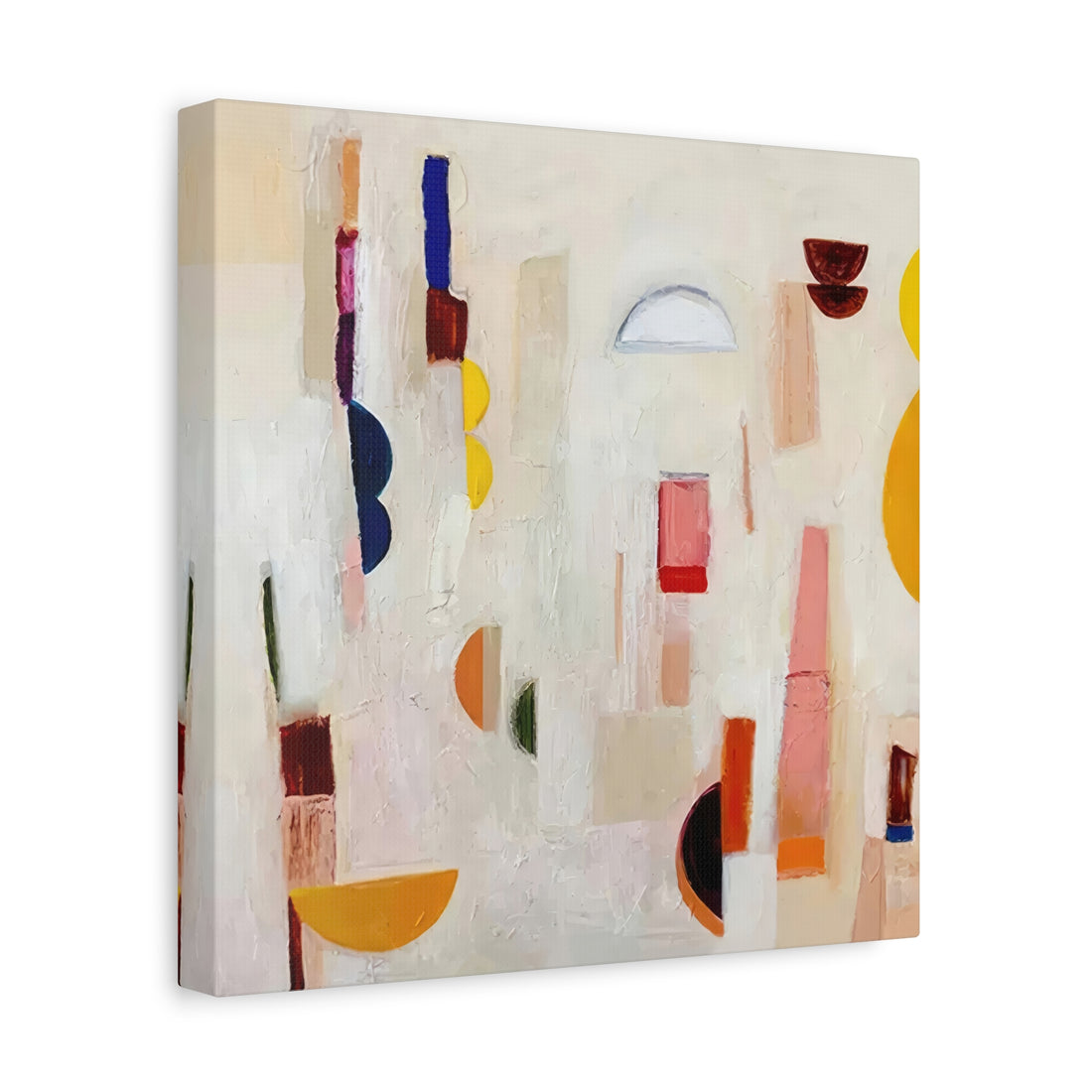 Morandi Abstract Painting Style B - Canvas Print