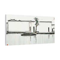 Two swallows - Wu Guanzhong - Canvas Print