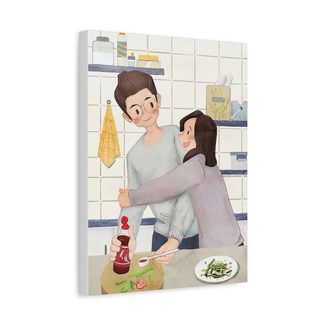 Meal Time Style A - Canvas Print