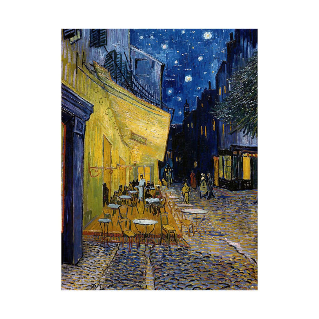Terrace of a Café at Night - Van Gogh - Poster