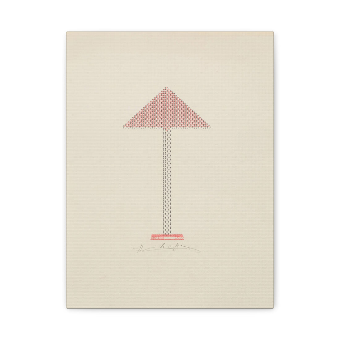 Spring 1980 - Canvas Print