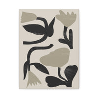 Abstract Flowers - Canvas Print