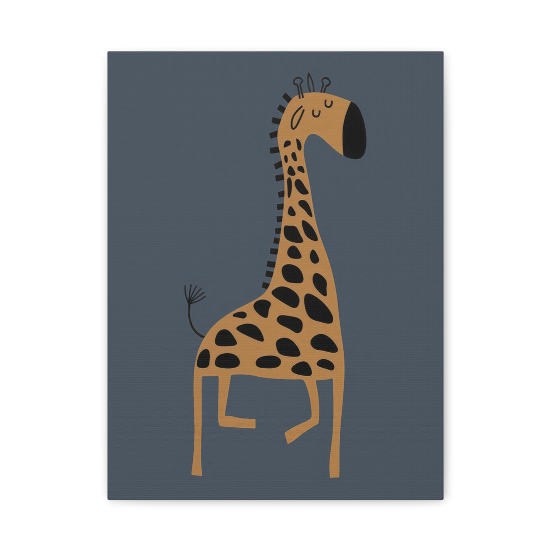 Whimsical Safari - Giraffe - Canvas Print