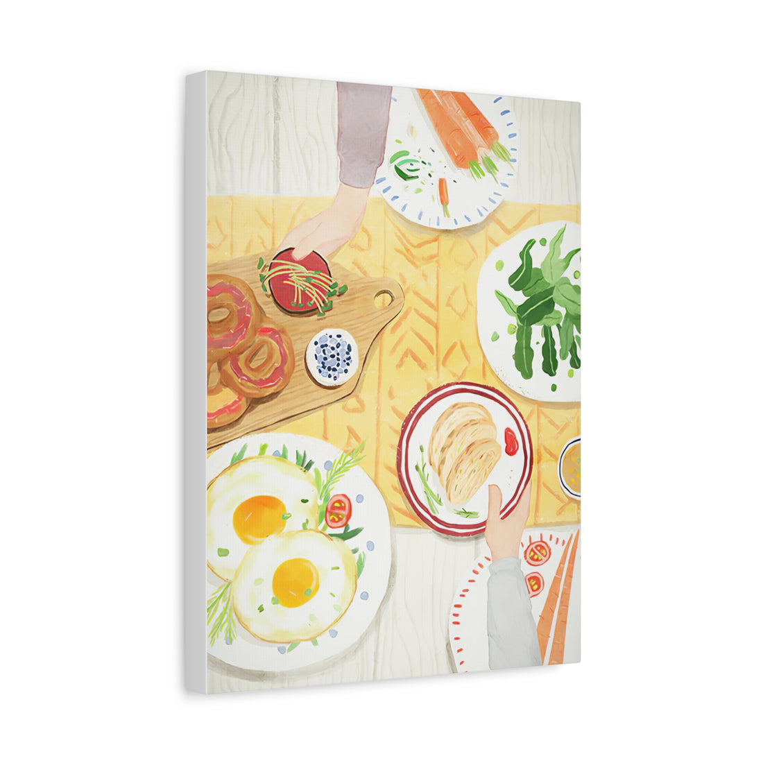 Meal Time Style B - Canvas Print