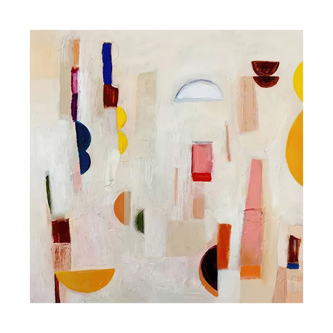 Morandi Abstract Painting Style B - Poster