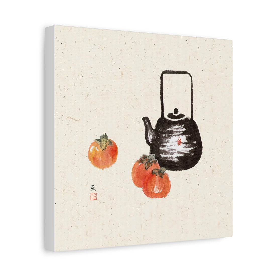Zen Tea Style A - Canvas Print