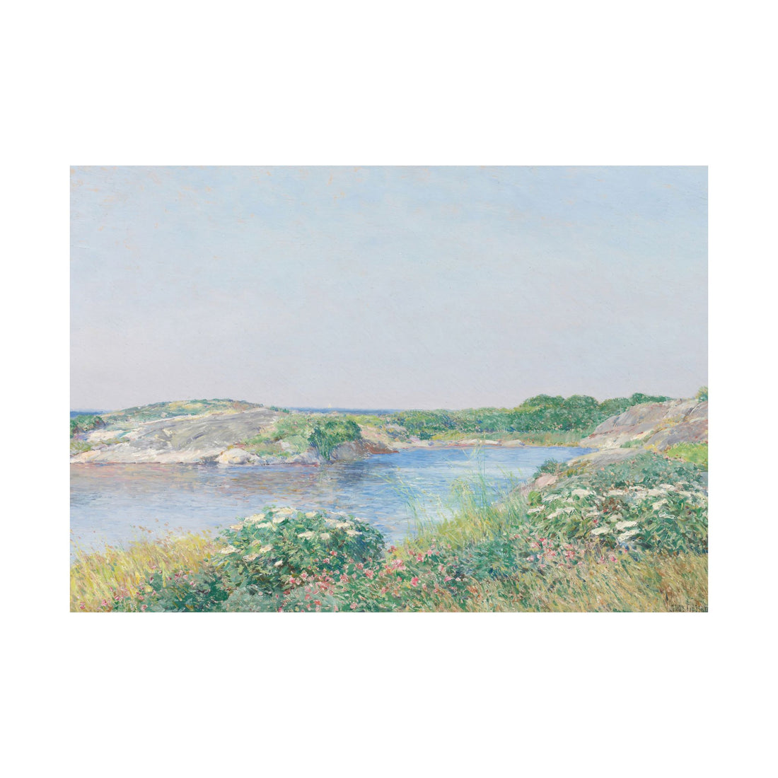 Frederick Childe Hassam - The Little Pond, Appledore - Poster