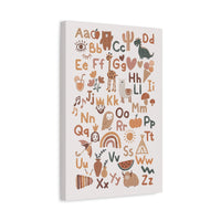 Whimsical Alphabet - Canvas Print