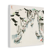 Water Lane - Wu Guanzhong - Canvas Print