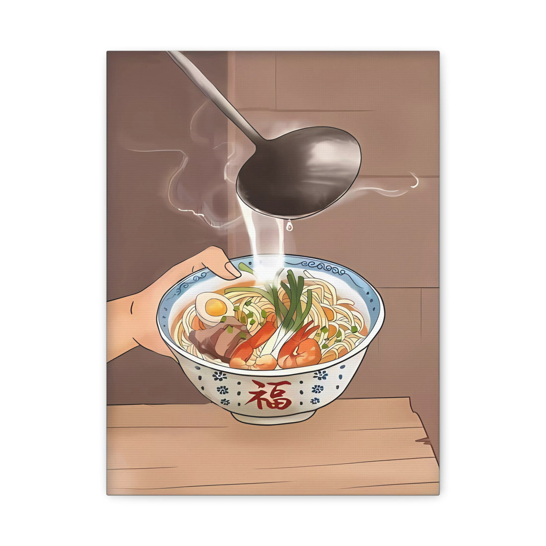 Eat Well Feel Good Style C - Canvas Print