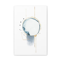 The Blue Style C - Canvas Print