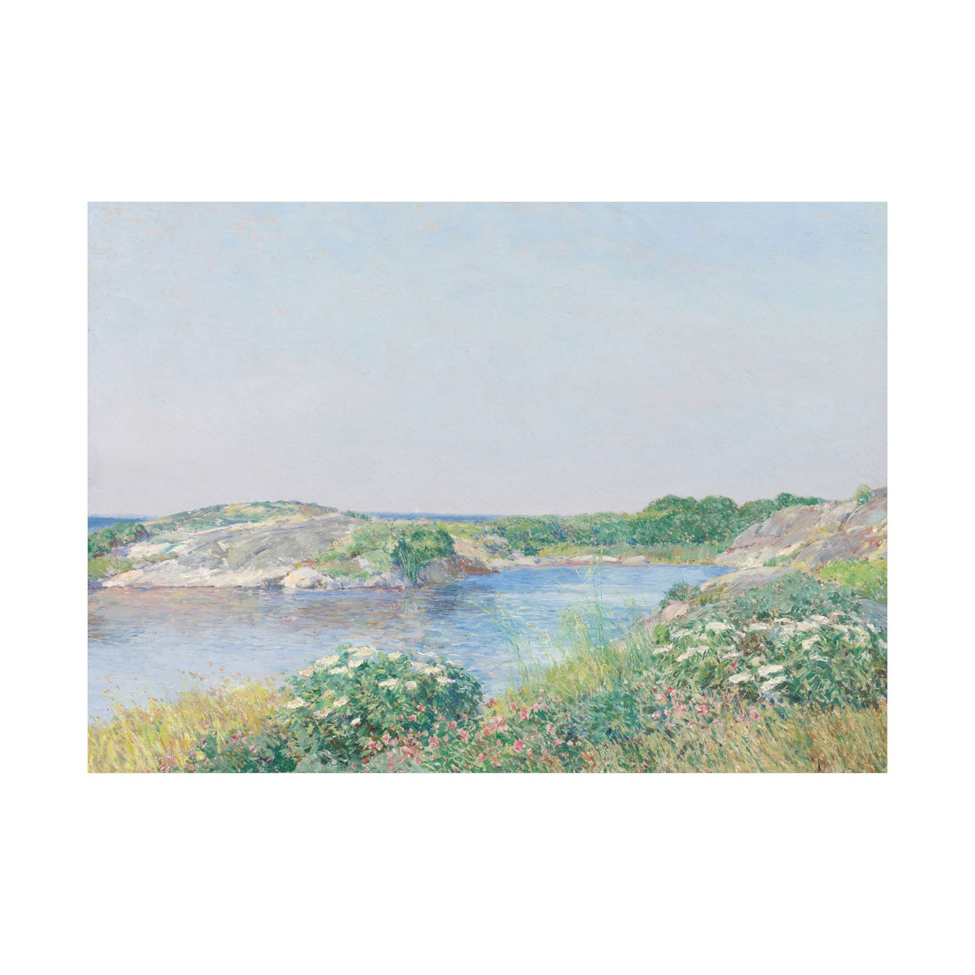 Frederick Childe Hassam - The Little Pond, Appledore - Poster