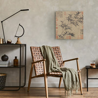 Bamboos Ink and Wash Painting - Zan Ni - Canvas Print