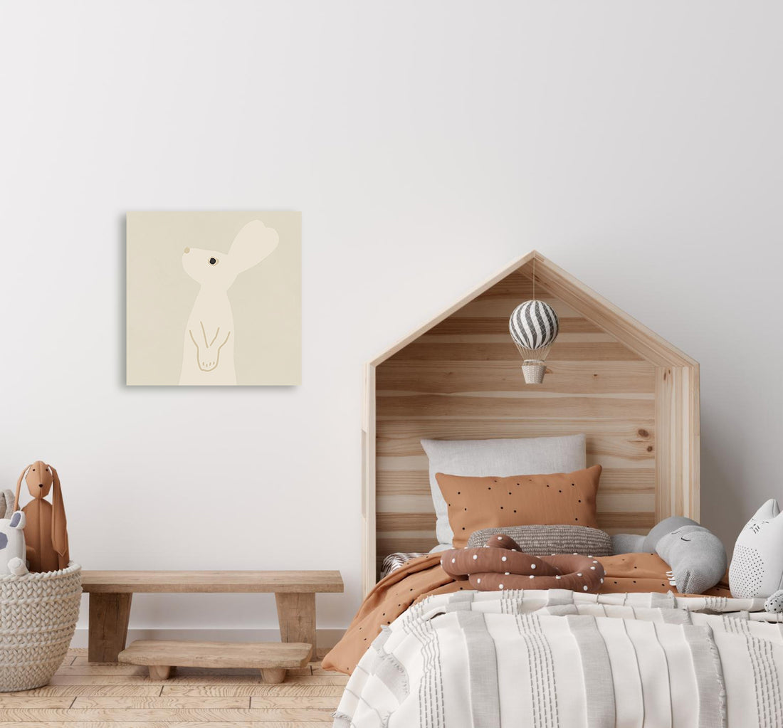 Cute Bunny - Canvas Print