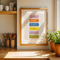 Colorful Butter Stick - Poster