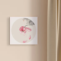 Chinese Lotus Style A - Canvas Print