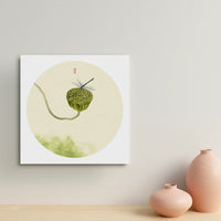 Chinese Lotus Style C - Canvas Print