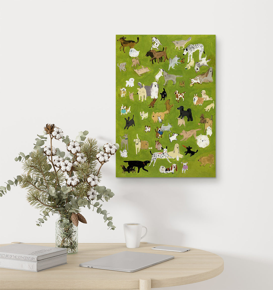 Dog Park - Canvas Print