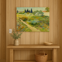 Garden at Arles - Van Gogh - Canvas Print