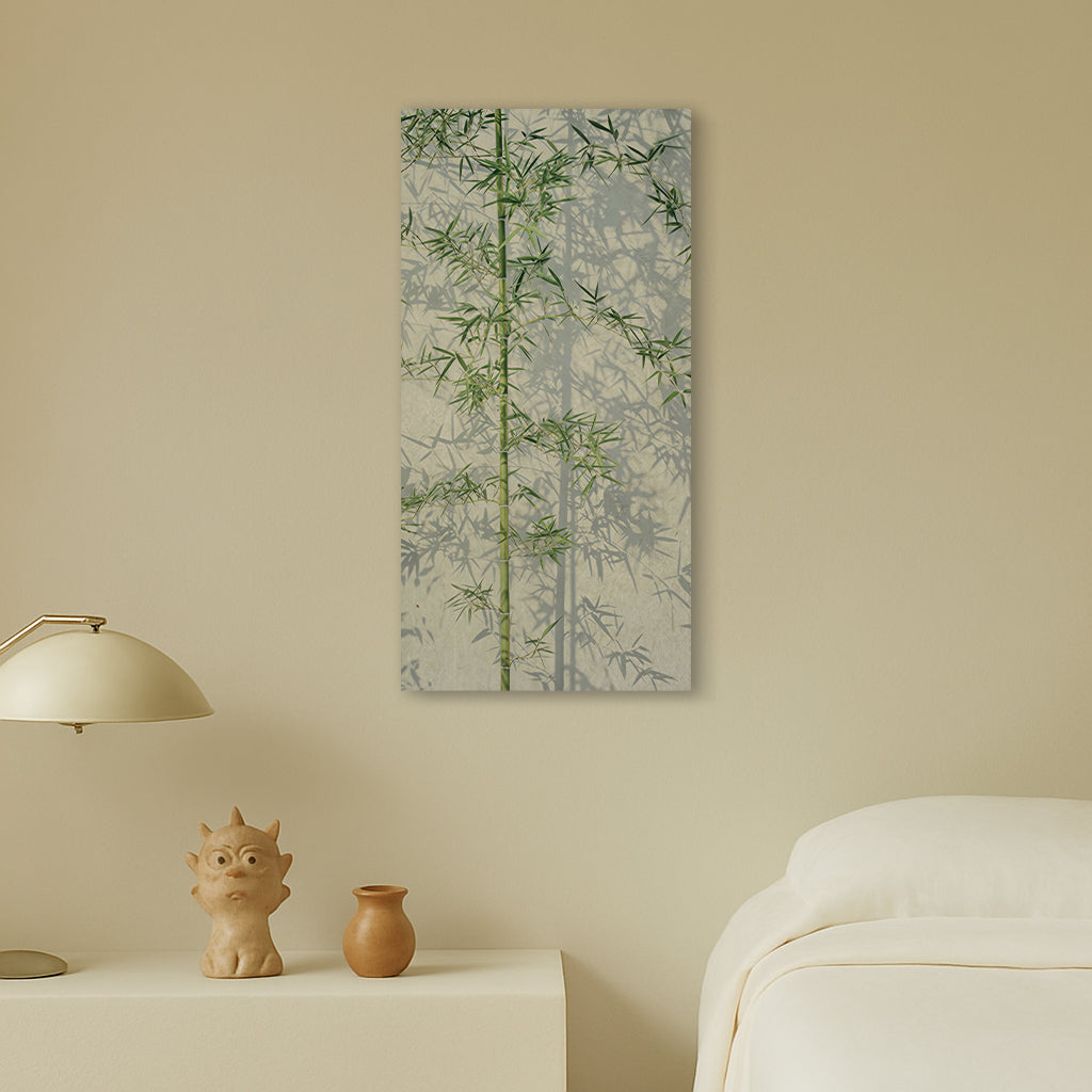 Bamboo Shadow - Canvas Print