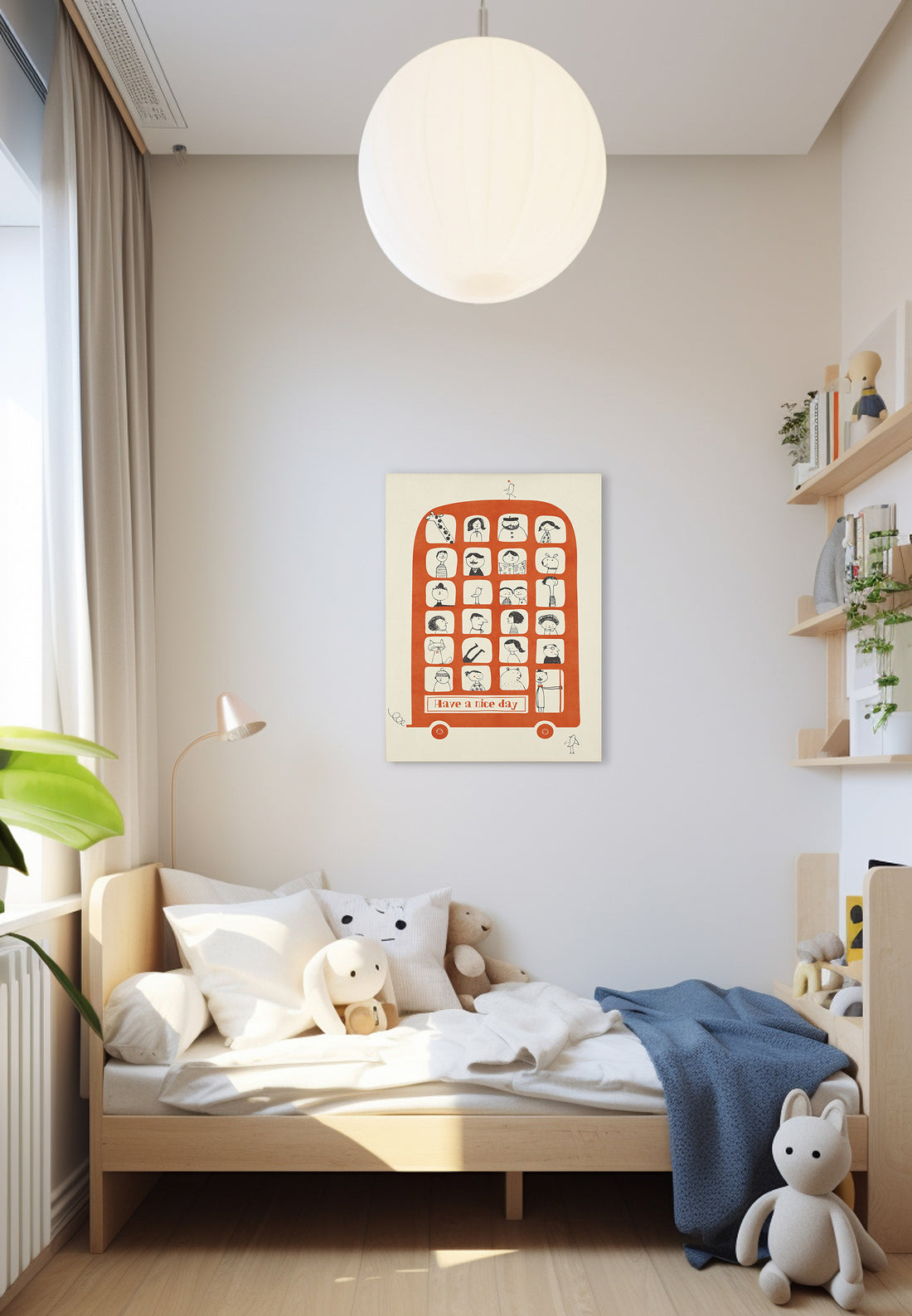 Have a nice day - Canvas Print