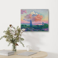 Henri-Edmond Cross - The Pink Cloud - Canvas Print