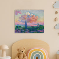 Henri-Edmond Cross - The Pink Cloud - Canvas Print