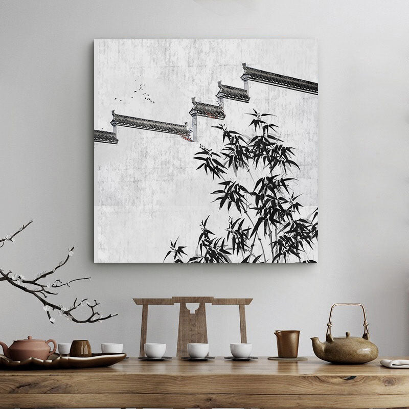 Hui Style Dwellings - Canvas Print