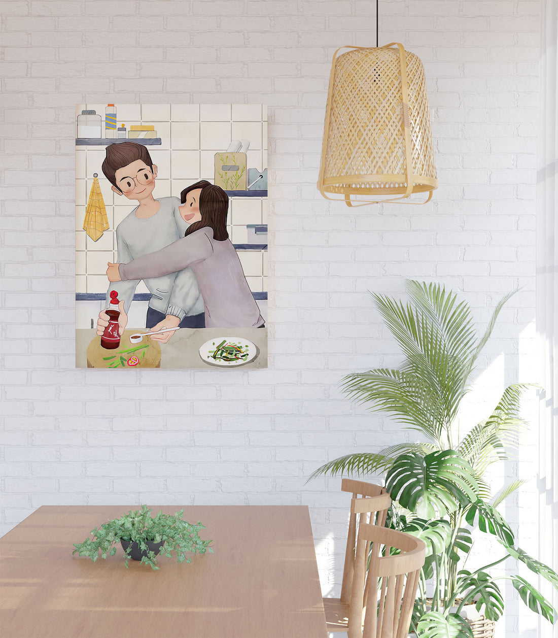 Meal Time Style A - Canvas Print