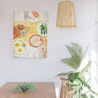 Meal Time Style B - Canvas Print