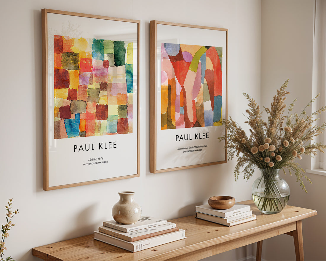 Paul Klee - Movement of Vaulted Chambers - Poster