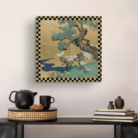 Paulownias and Chrysanthemums - Sakai Hōitsu - Canvas Print