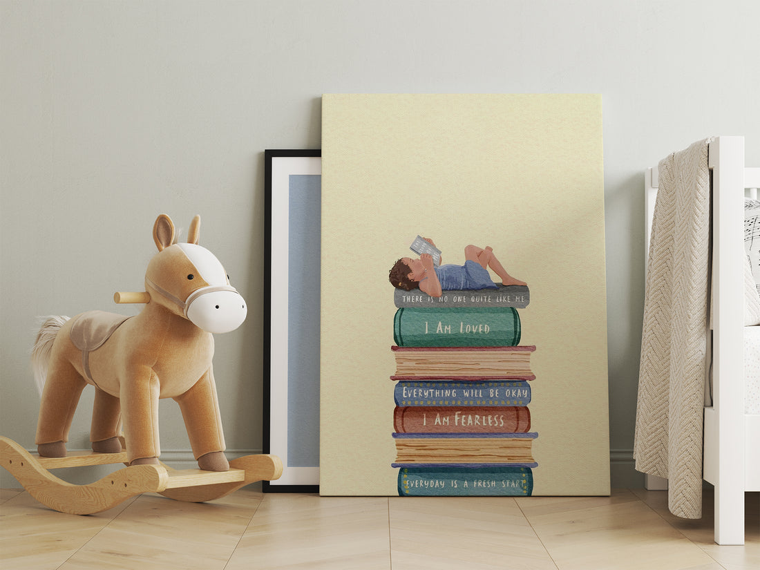 Reading Time Style B - Canvas Print