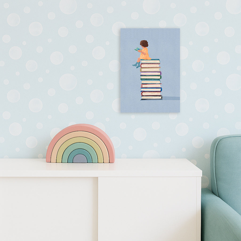 Reading Time Style A - Canvas Print