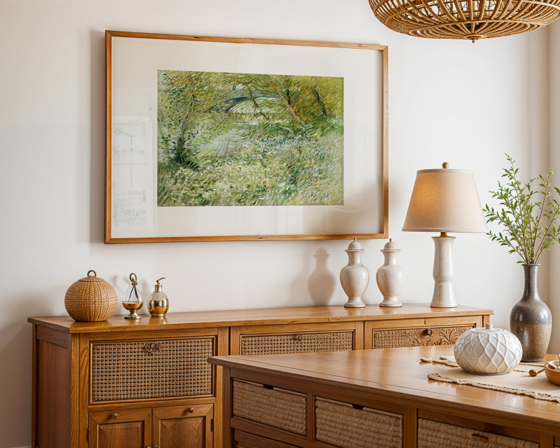 River Bank in Springtime - Van Gogh - Poster
