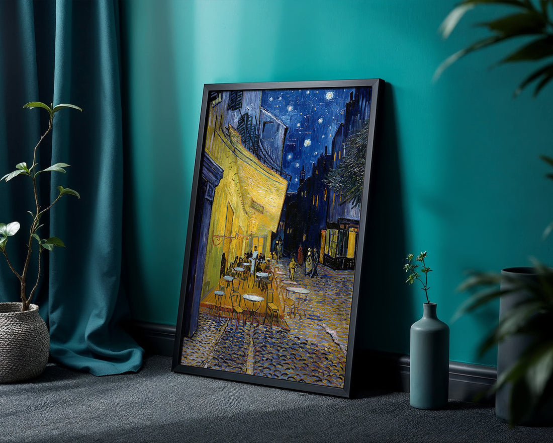 Terrace of a Café at Night - Van Gogh - Poster