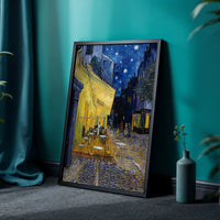 Terrace of a Café at Night - Van Gogh - Poster