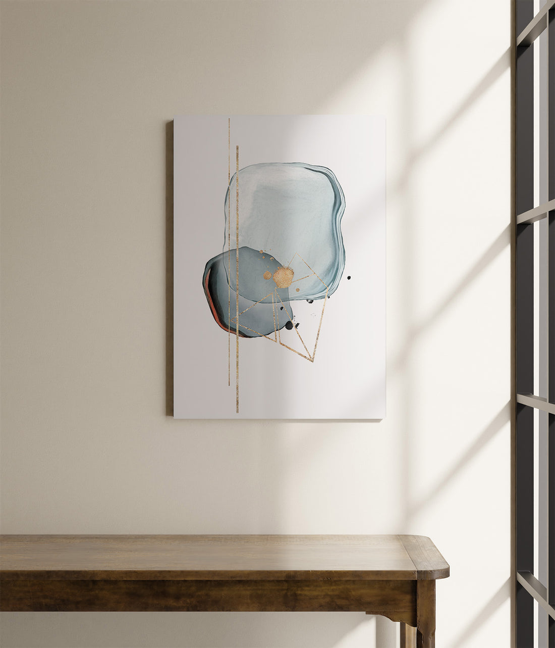 The Blue Style A - Canvas Print