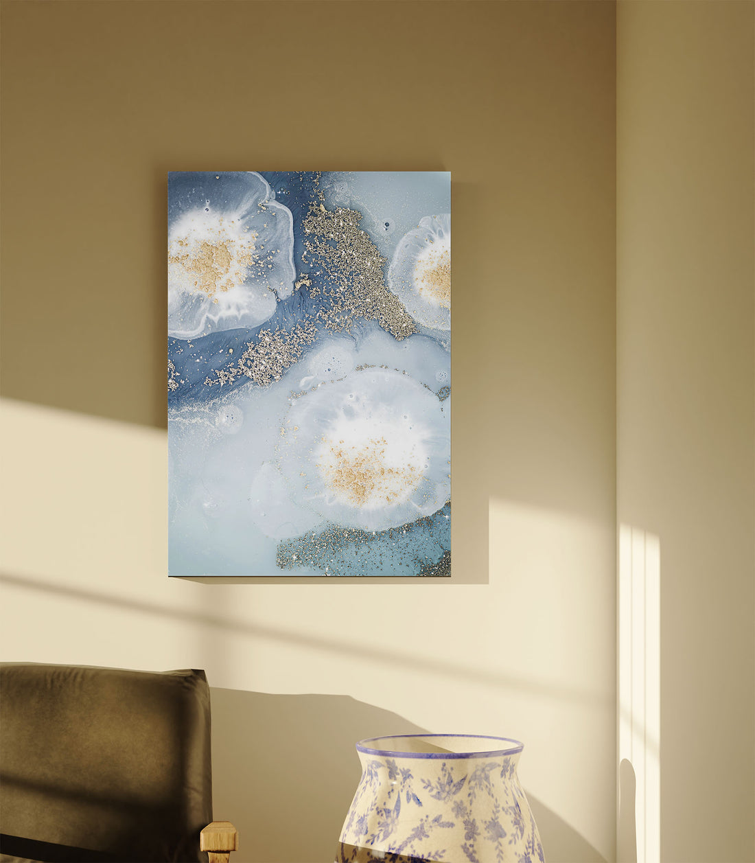 The Blue Style B - Canvas Print